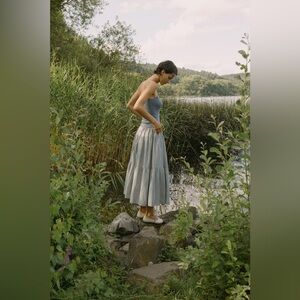 Something to Hold - Teacake Skirt - Whipped Grey